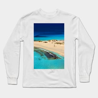 Simos beach - Elafonissos island Long Sleeve T-Shirt